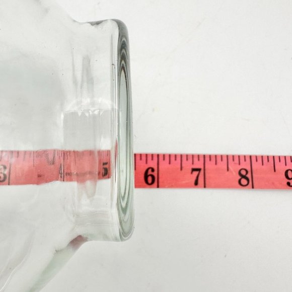 Set of 5 Vases Clear Glass Misc Shapes and Sizes - Picture 9 of 16